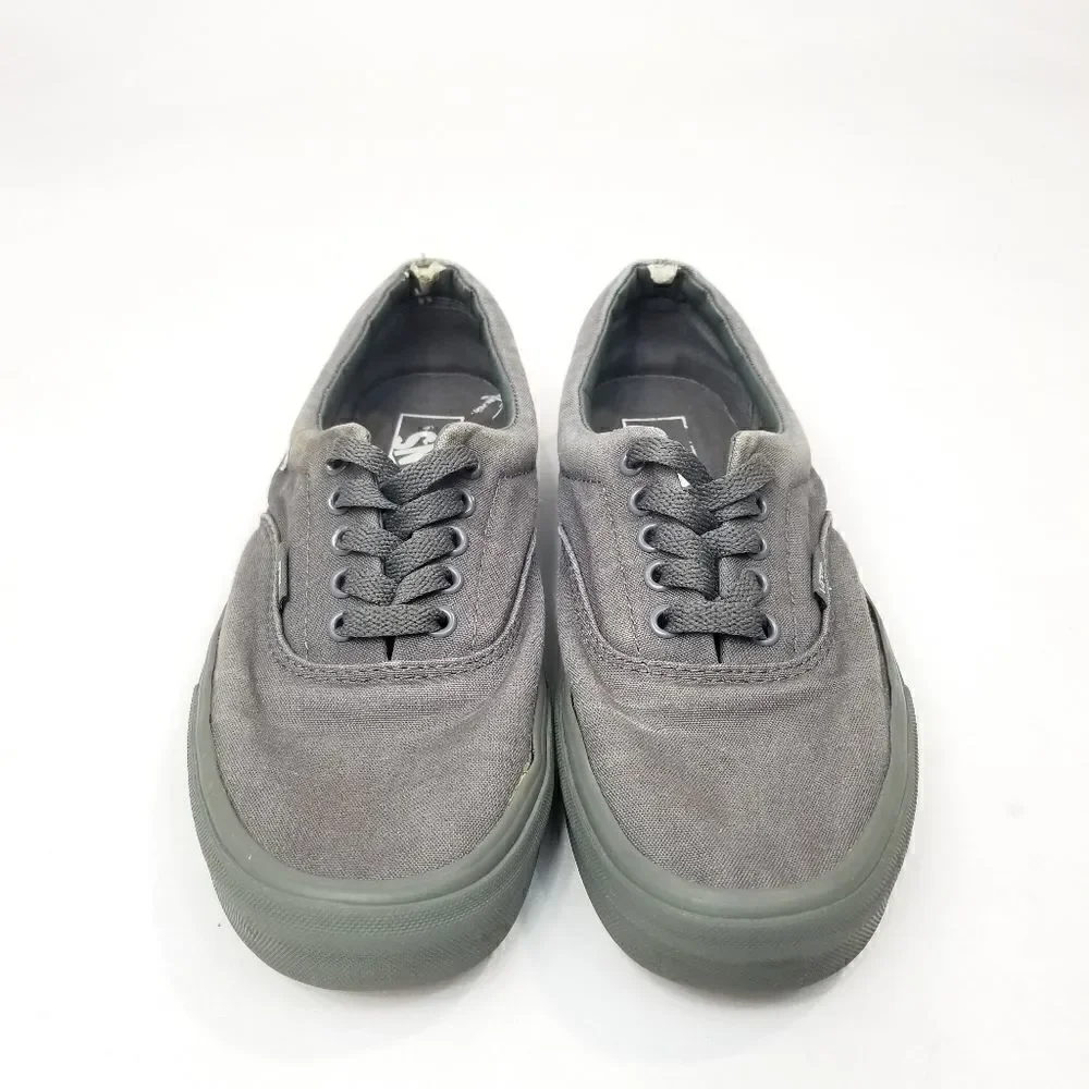 Vans Off The Wall Low Gray Skateboarding Shoes Mens Size 9 Womens Size 10.⁵ - Picture 2 of 10